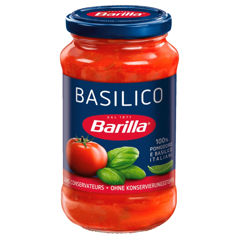 Barilla Pastasauce Basilico 400g